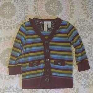 Paint by numbers girls cardigan